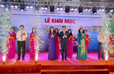 Gian hàng HTX Huy Hoàng tạo dấu ấn tại Hội chợ OCOP Quảng Ninh –Hè 2026